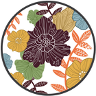 Floral Watch Face آئیکن
