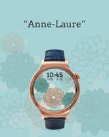 Floral Watch Face اسکرین شاٹ 2