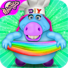 Fat Unicorn先生Slime Maker游戏！ DI 图标