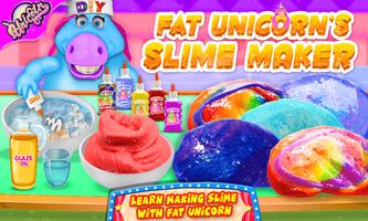 Mr. Fat Unicorn Slime Maker Ga-poster