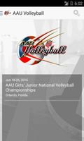 AAU Volleyball poster