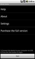 Klink Demo - Tether w/o root постер