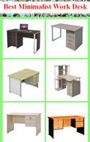 Best Minimalist Work Desk 포스터