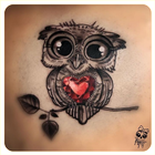 Tattoo Owl أيقونة