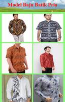 Model Baju Batik Pria পোস্টার