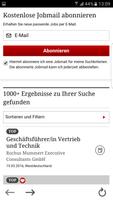 F.A.Z. Stellenmarkt – Ihre App screenshot 1