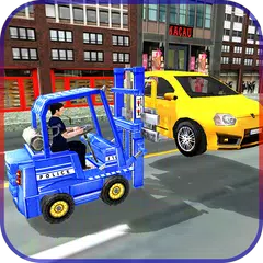 City Police Car Lifter Game 3D APK Herunterladen