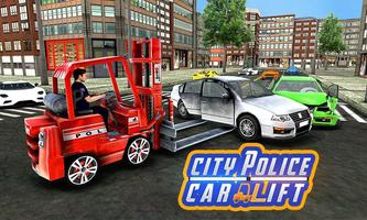 City Police Car Lifter imagem de tela 2