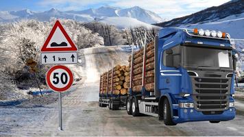 Lorry Truck Cargo Transport পোস্টার