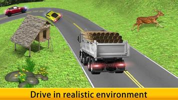 Lorry Truck Driver Cargo Free screenshot 1