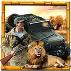 véritable chasse safari icône