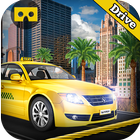 VR Modern Taxi Car Drive Sim icône