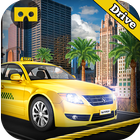 VR Modern Taxi Car Drive Sim simgesi