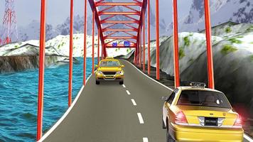 VR Modern Taxi Car Drive Sim स्क्रीनशॉट 1