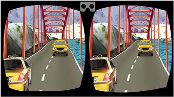 VR Modern Taxi Car Drive Sim स्क्रीनशॉट 2