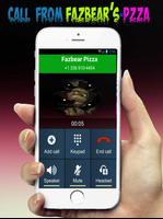 fake Call From Fazbear's Pizza prank Ekran Görüntüsü 1