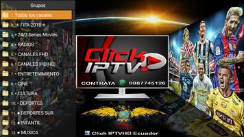 Click IPTVHD PLUS Cartaz