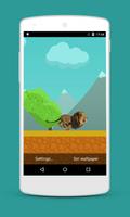 Jungle Lion Run Live Wallpaper ảnh chụp màn hình 2