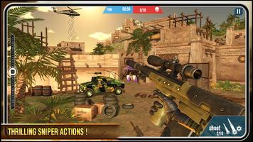 برنامه‌نما تک تیرانداز تفنگ بازی جنگی گیم عکس از صفحه