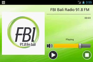 FBI Bali Radio 91.8 FM capture d'écran 2