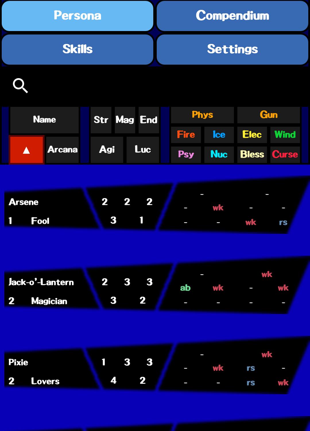 Persona 5 Ultimate Step-By-Step Calculator APK for Android Download