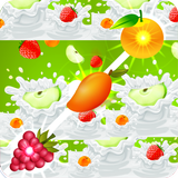 Crazy Fruit Splash Deluxe Line icône