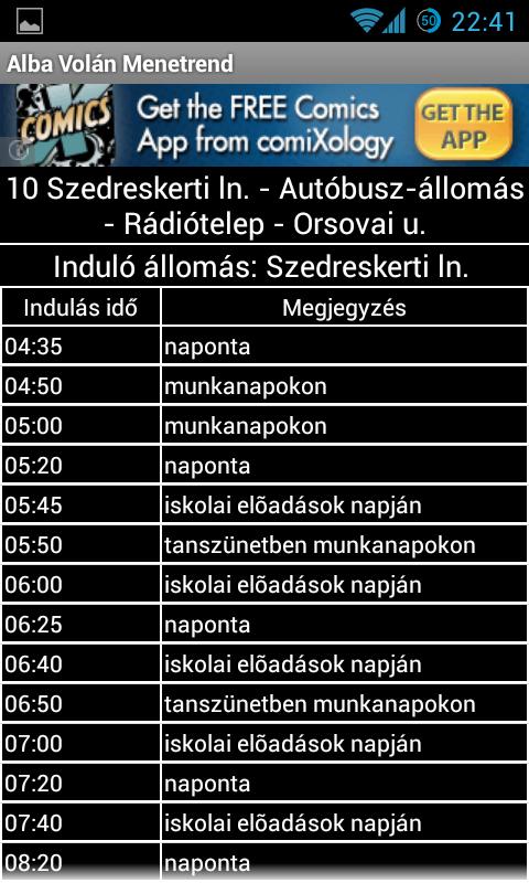 Alba Volán Székesfehérvár Menetrend