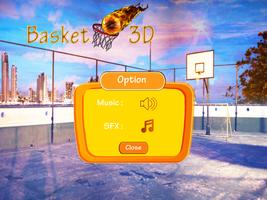 Basketball 3D capture d'écran 3