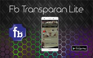 برنامه‌نما FB Transparan Lite عکس از صفحه