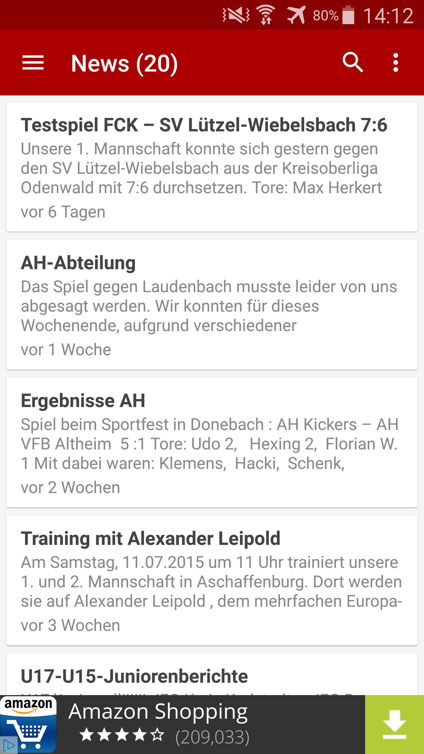 FC Kickers Kirchzell 1922 e.V. for Android - APK Download