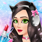 Gamer Geek Girl: Makeup for Live Show icône