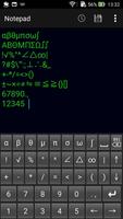Mathematical keyboard B poster