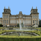 England: Blenheim Palace Zeichen