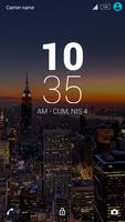 City Xperia Theme الملصق