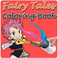 Fairy Tales Coloring Book Affiche