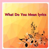 What Do You Mean lyrics Ekran Görüntüsü 1