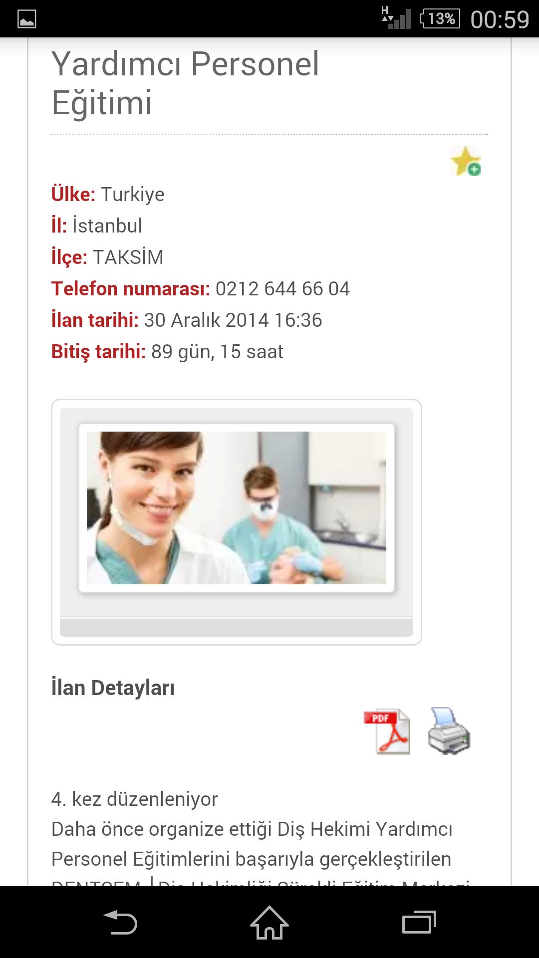 android icin dental ilan dentalilan com apk yi indir