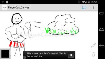 FingerCastCanvas Chromecast screenshot 1