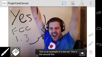 FingerCastCanvas Chromecast screenshot 3