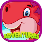 F Dinosaur Adventures Zeichen