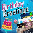 Birthday Greetings eCard Maker simgesi