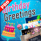 Birthday Greeting eCards Pro icône