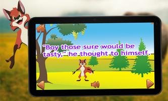 Fox and Grapes KidsStory اسکرین شاٹ 1