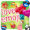 APK Love Emoji