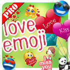 آیکون‌ Love Emoji Pro