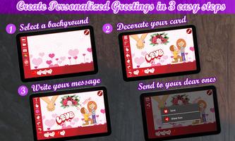 Love Greetings eCards Maker Affiche