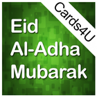 Eid Al-Adha Mubarak Wishes Cards icône