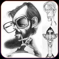 Caricature Sketches Ideas poster
