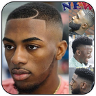 Cool Black Man Hairstyles ikona
