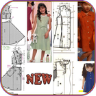 Kids Clothes Sewing Patterns ícone